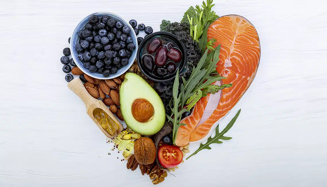 DASH diet for heart health,
