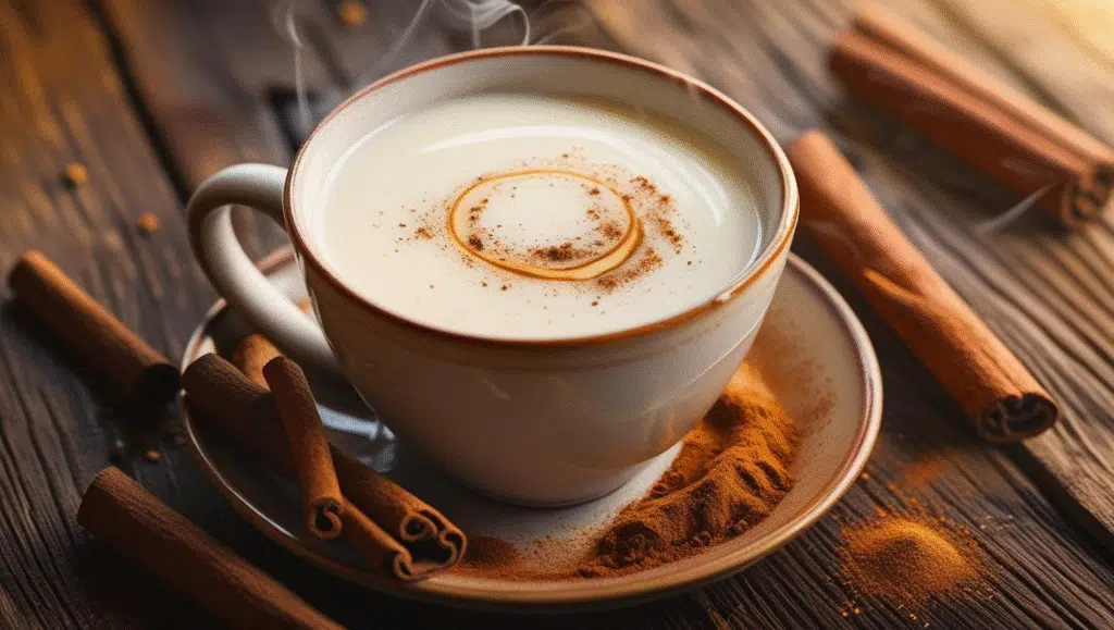 Warm Milk with Cinnamon