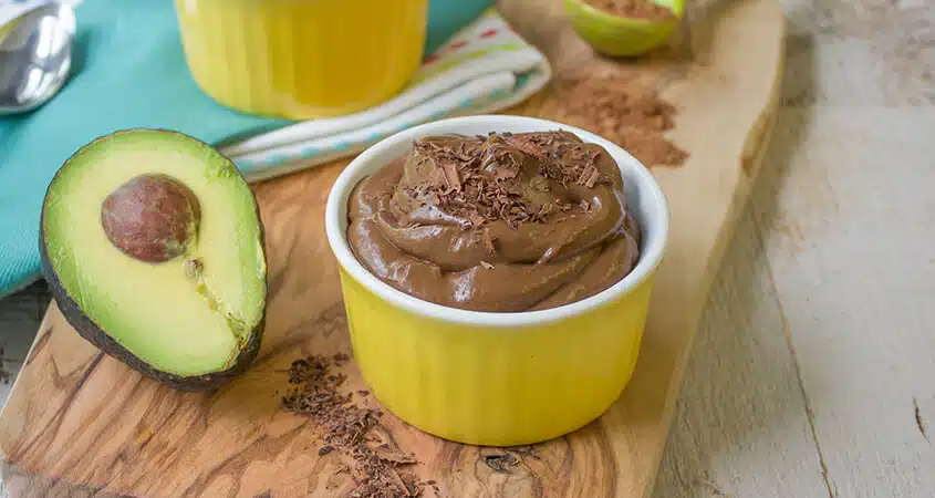 Vegan Sugar-Free Chocolate Avocado Mousse