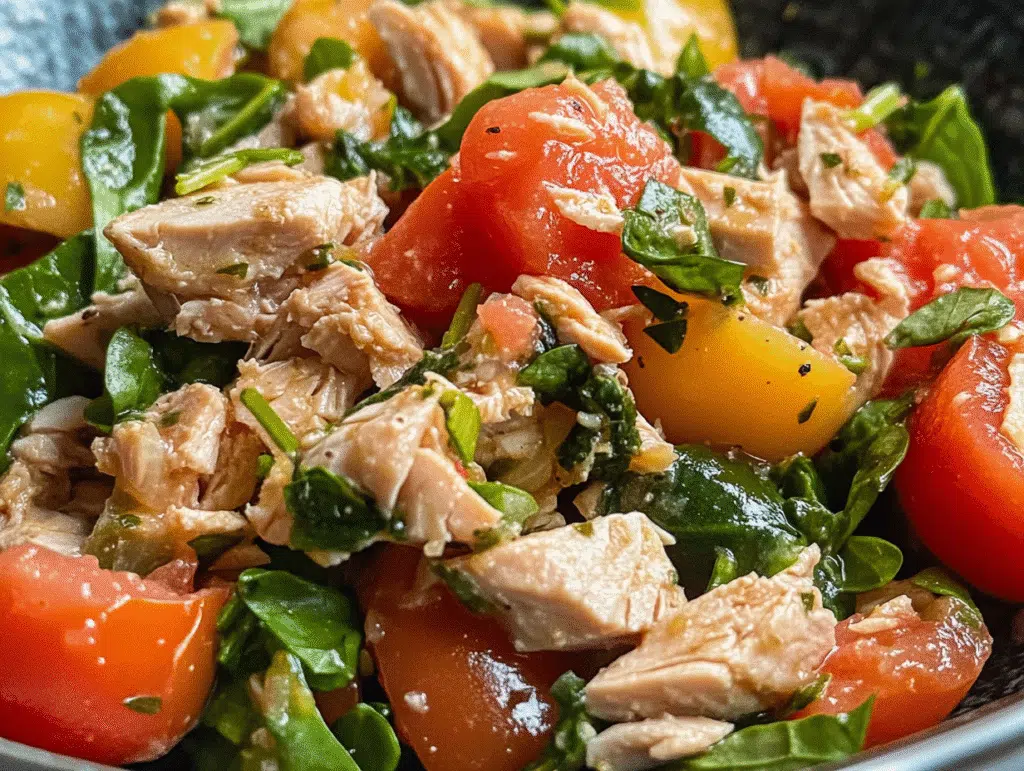 Mediterranean Tuna Salad