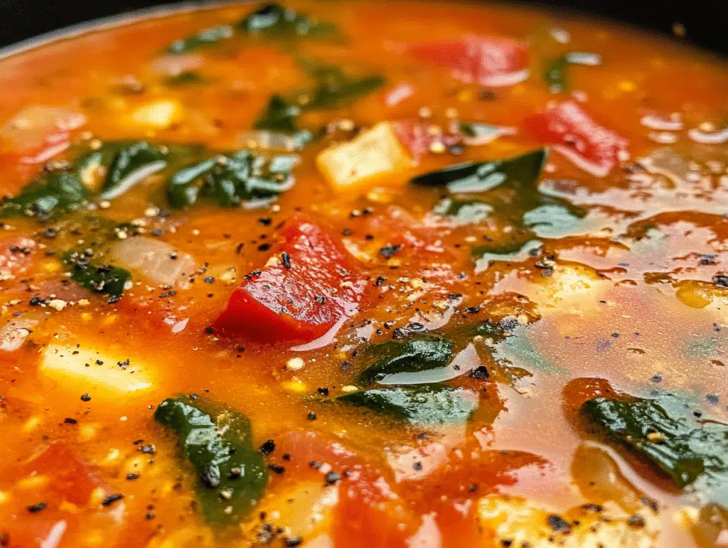 Health Benefits of Tomato Florentine Soup