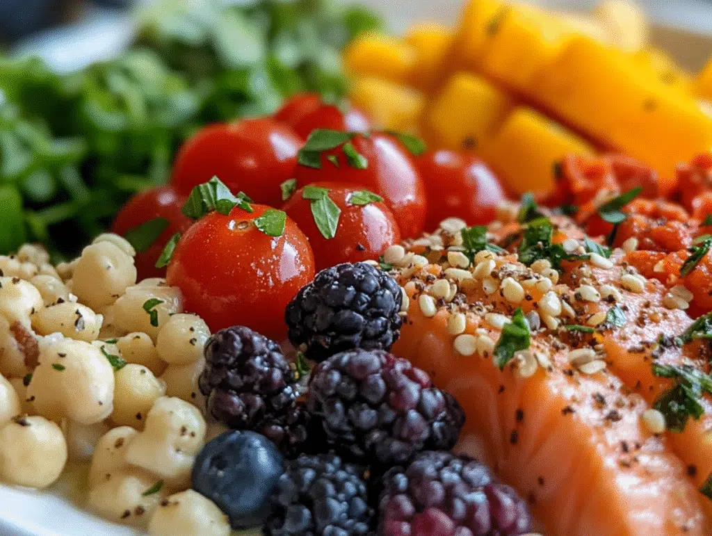Herb-Crusted Salmon with Quinoa