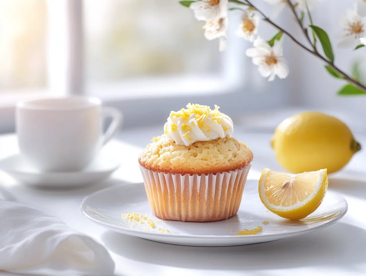 Diabetic-Friendly Lemon Stevia Muffins