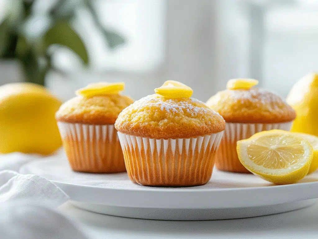 Diabetic-Friendly Lemon Stevia Muffins