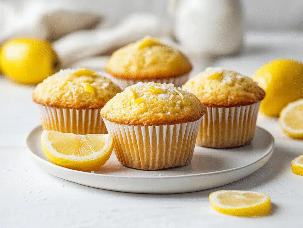 Diabetic-Friendly Lemon Stevia Muffins