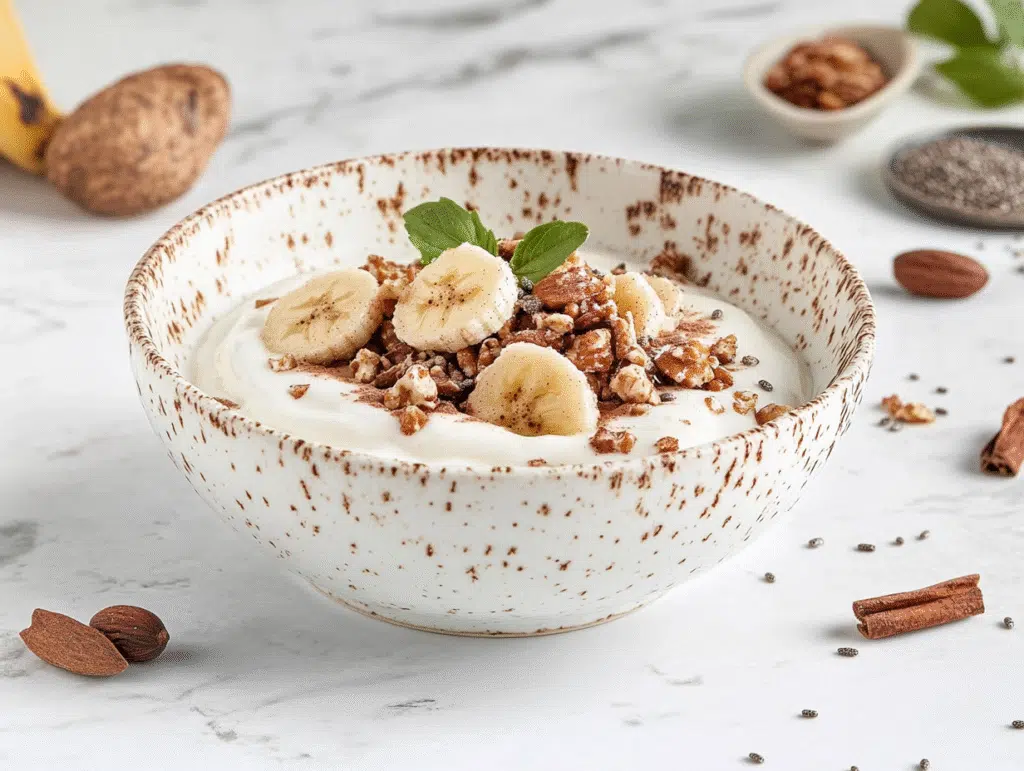 Natural Blood Sugar-Friendly Cinnamon Vanilla Smoothie