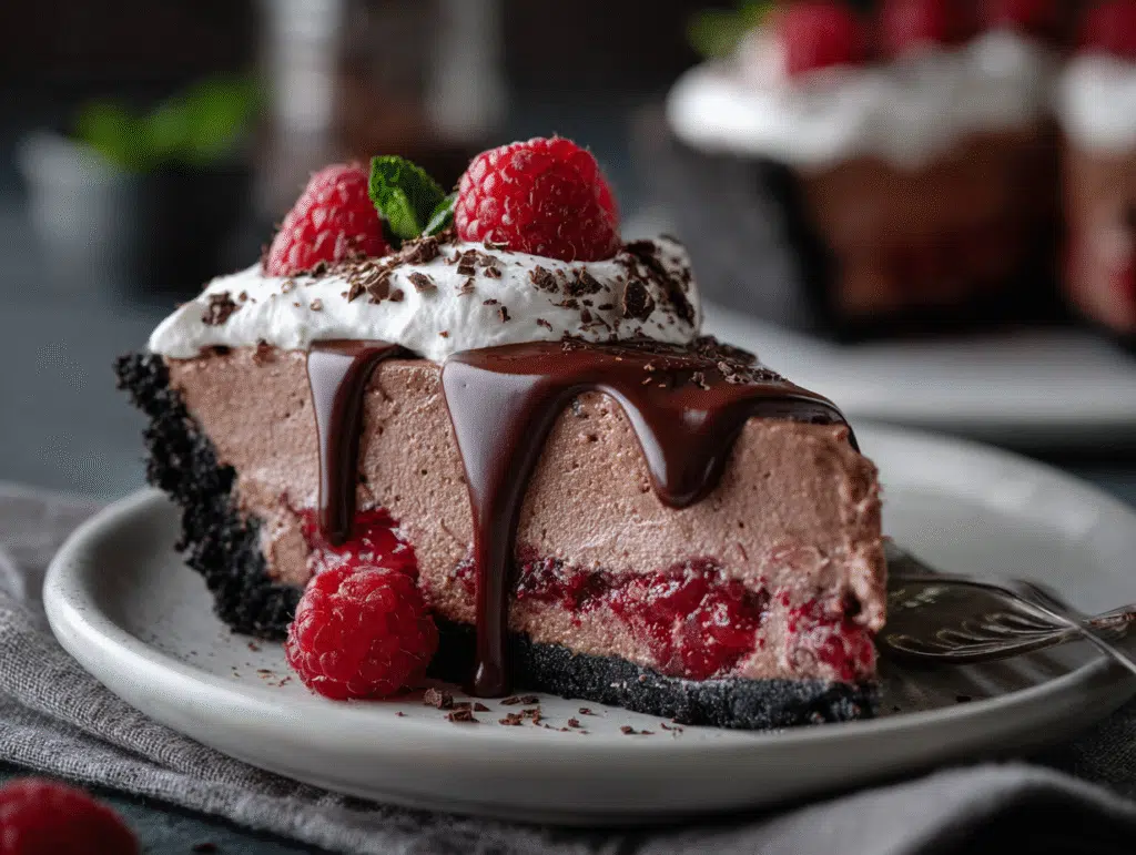 What Is Chocolate Raspberry Tofu Pie and Why Does It Matter?
