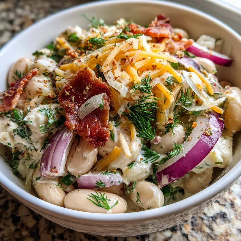 Loaded Bean Salad – Creamy, Protein-Packed, and Sugar-Free