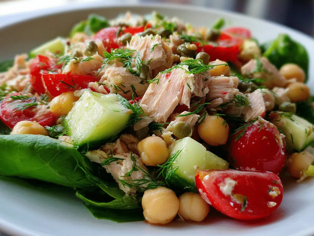 Best Chickpea Tuna Salad