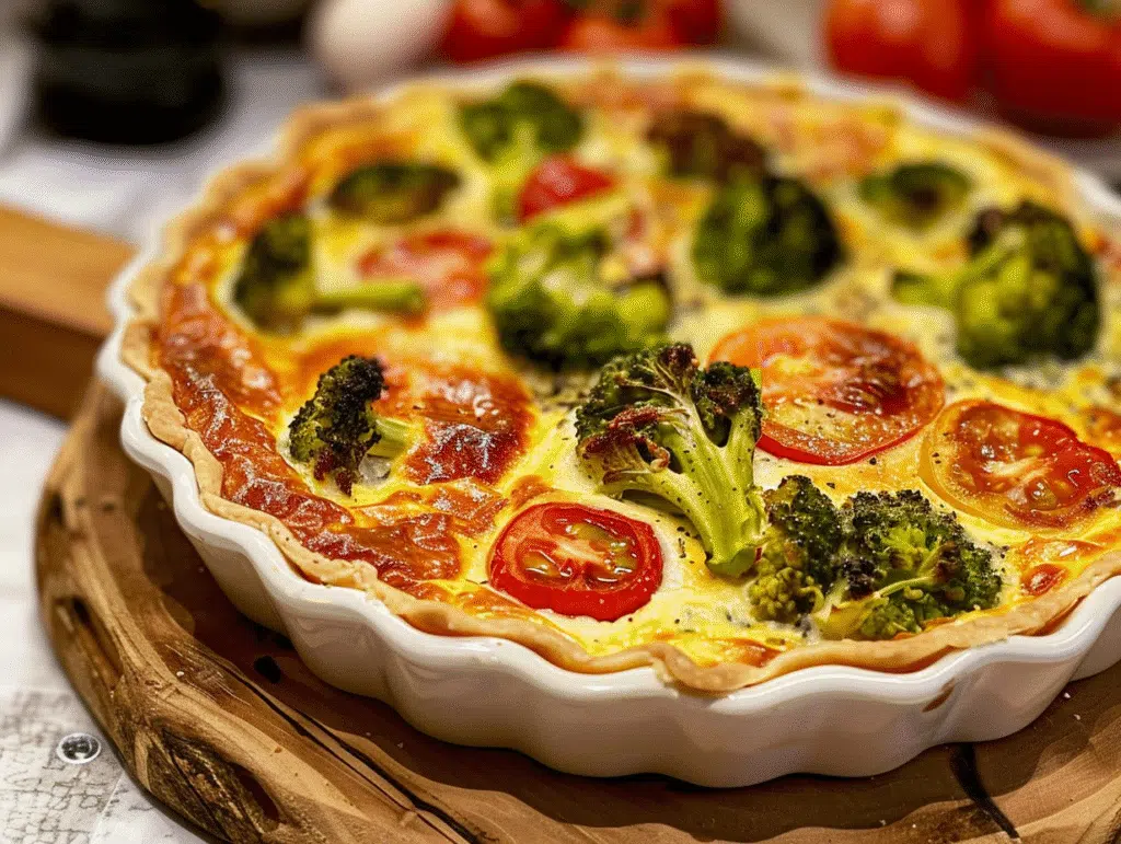What Is Broccoli, Tomato & White Bean Quiche and Why It Matters?