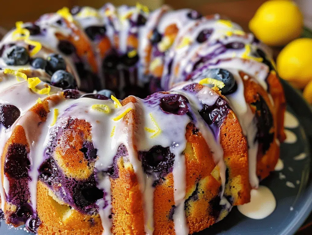 What Is Fresh Lemon-Blueberry Bundt Cake and Why It Matters?