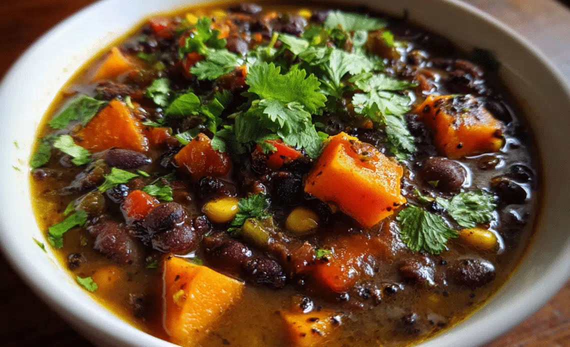 black bean soup