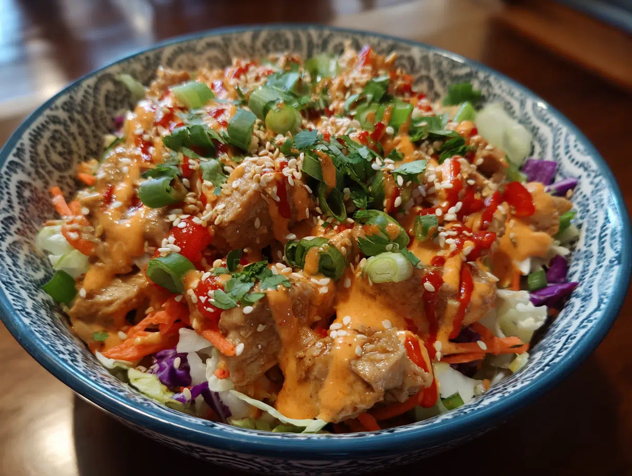 Bang Bang Chicken Salad
