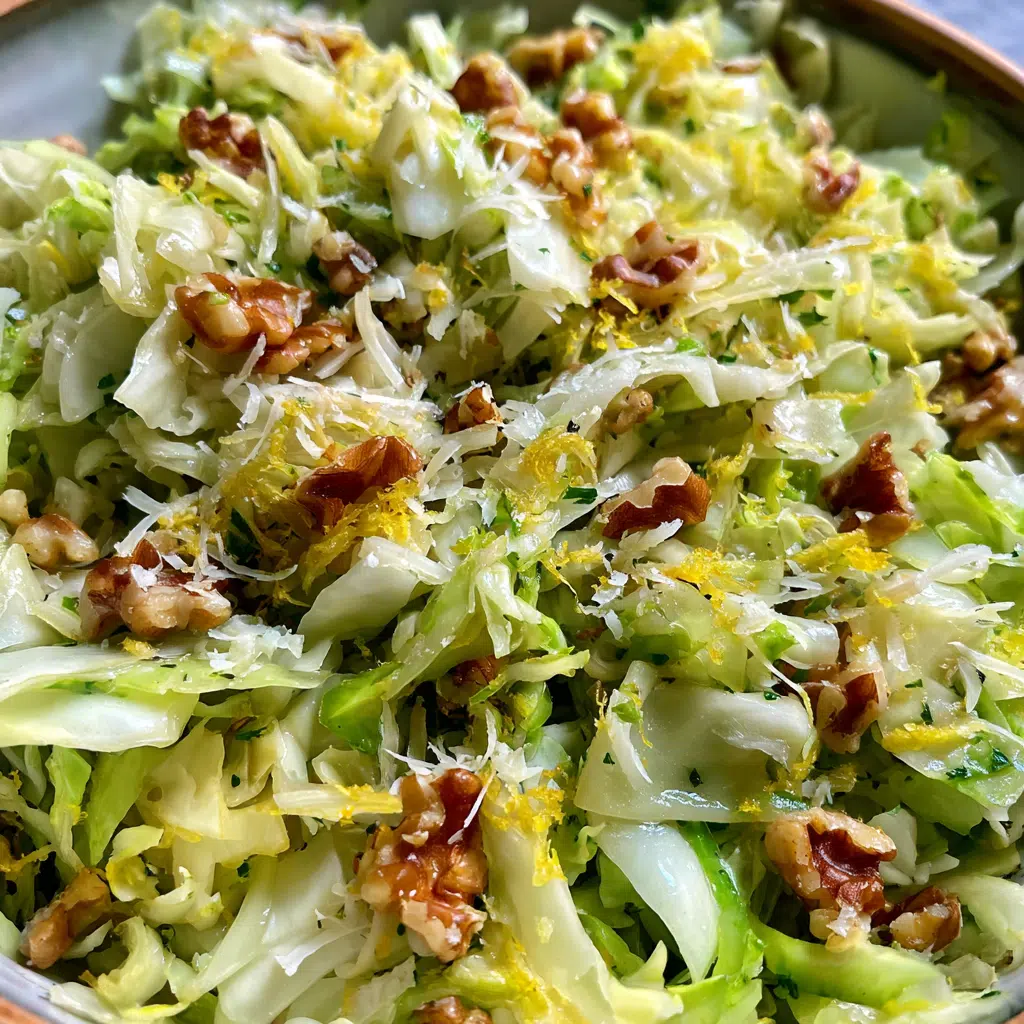 Salad with Lemon-Shallot Dressing