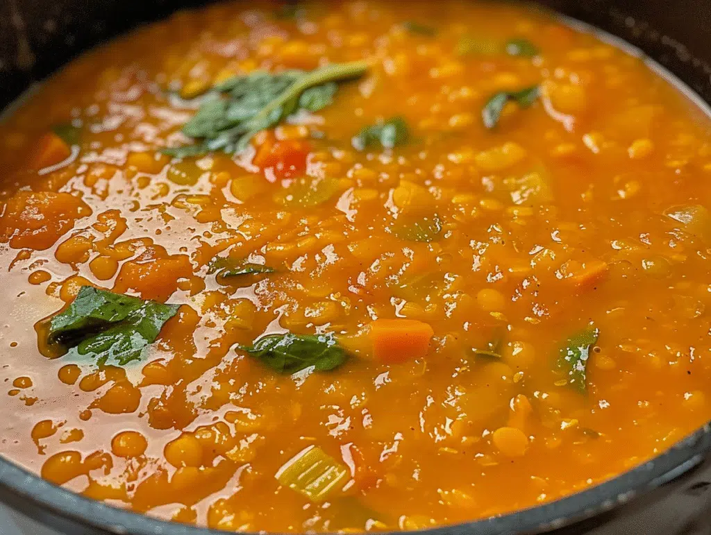 healthy Red Lentil Soup
