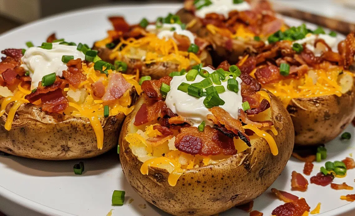 Loaded Breakfast Baked Potato