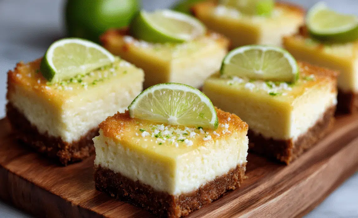 Key Lime Pie Cheesecake Bars