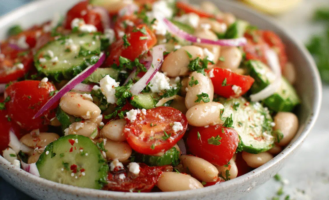 Marry Me White Bean Salad Delivers 10 Grams of Fiber