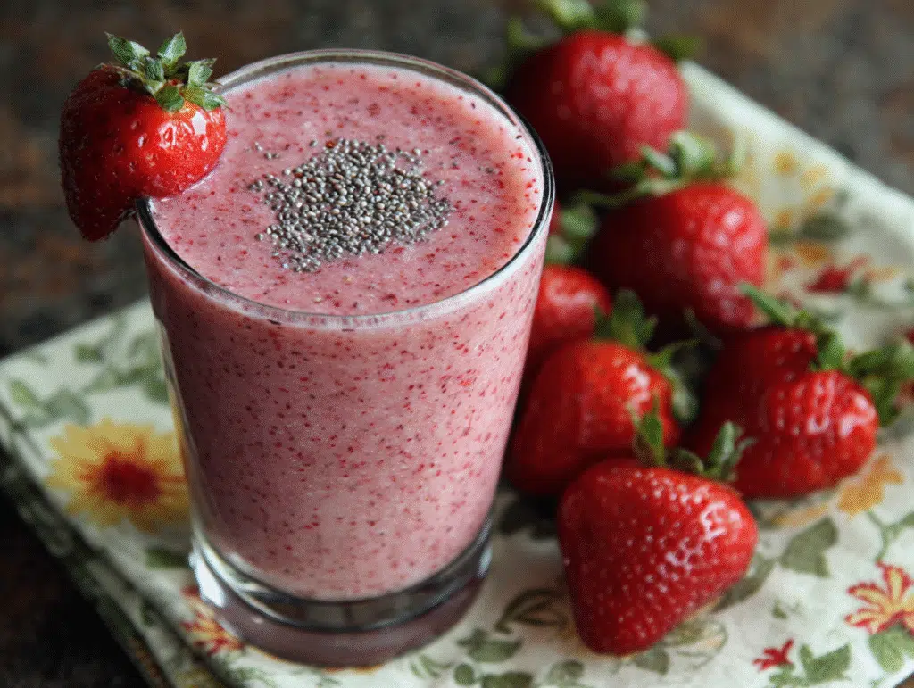 ombination of vitamins and nutrients. Mangos and strawberries are rich in antioxidants