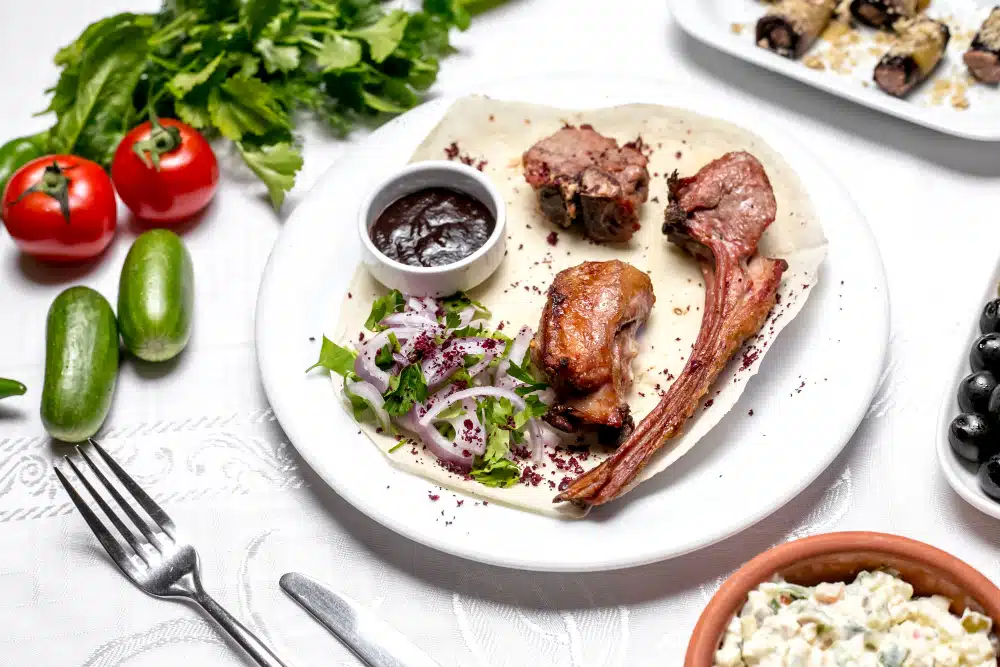 Grilled Bone-In Pork Chops