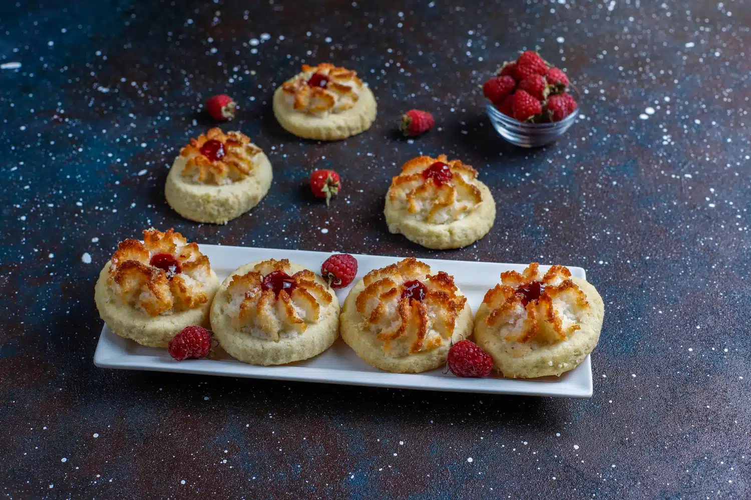 Raspberry-Lemon Muffins with Crumb Topping