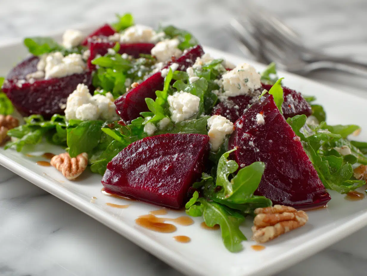 Arugula, Beet & Feta Salad