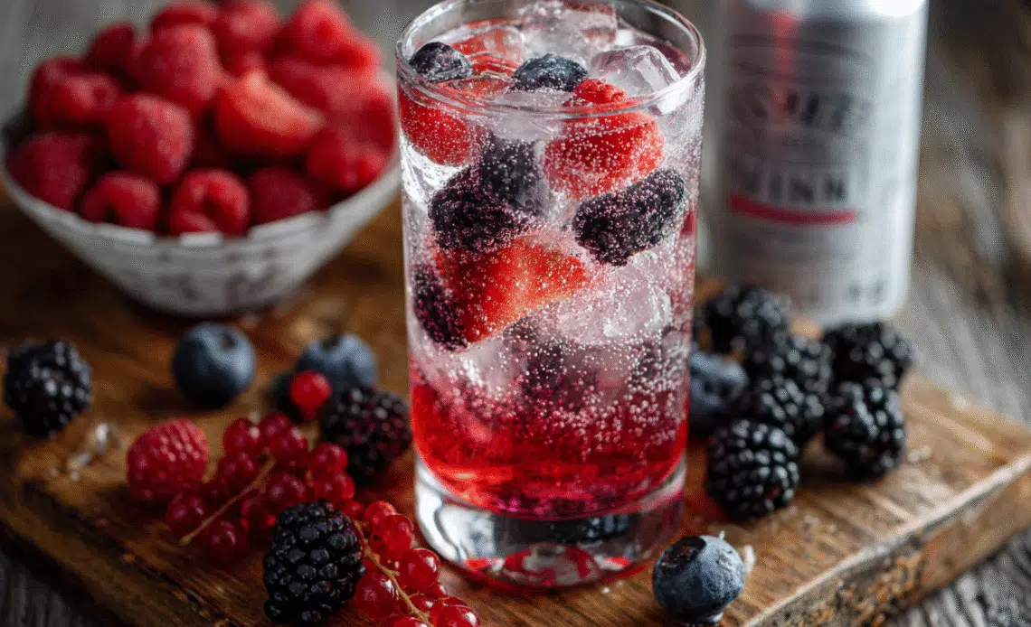 Sip, Savor, and Celebrate with Berry Bubbly Vodka Soda