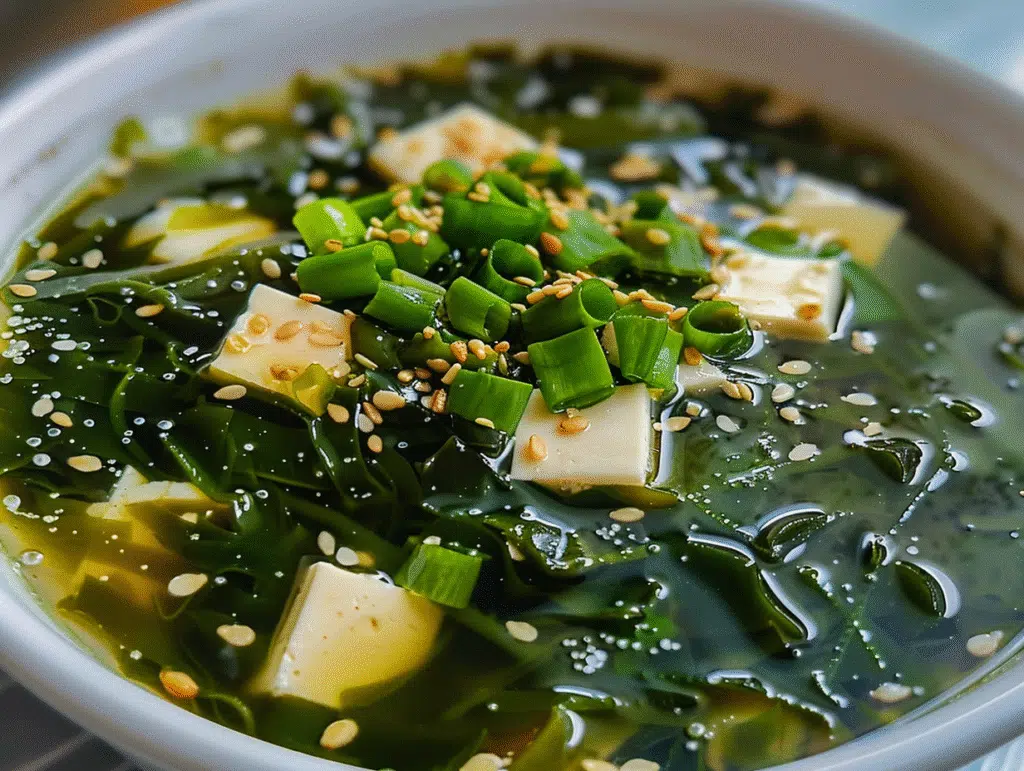 Seaweed Soup with Tofu