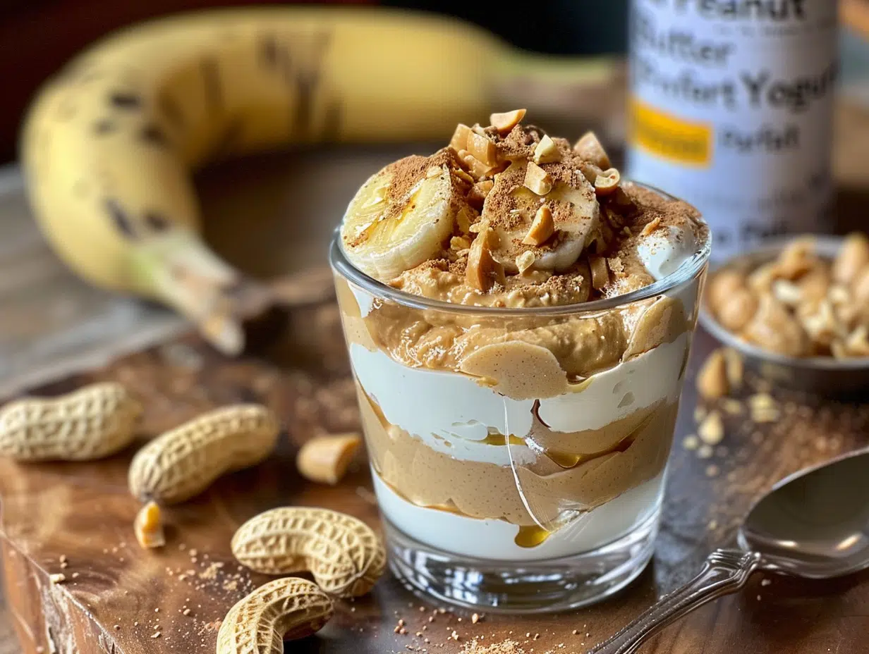 Banana-Peanut Butter Yogurt Parfait