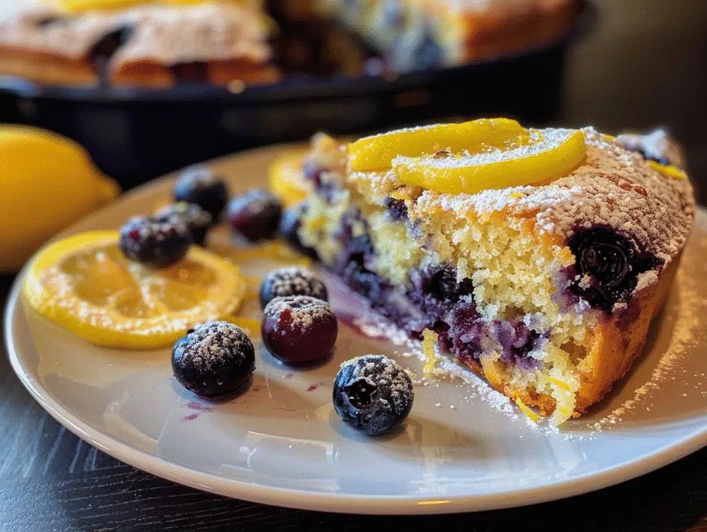 High-Protein Lemon-Blueberry Cake: The Definitive Healthy Dessert Revolution!