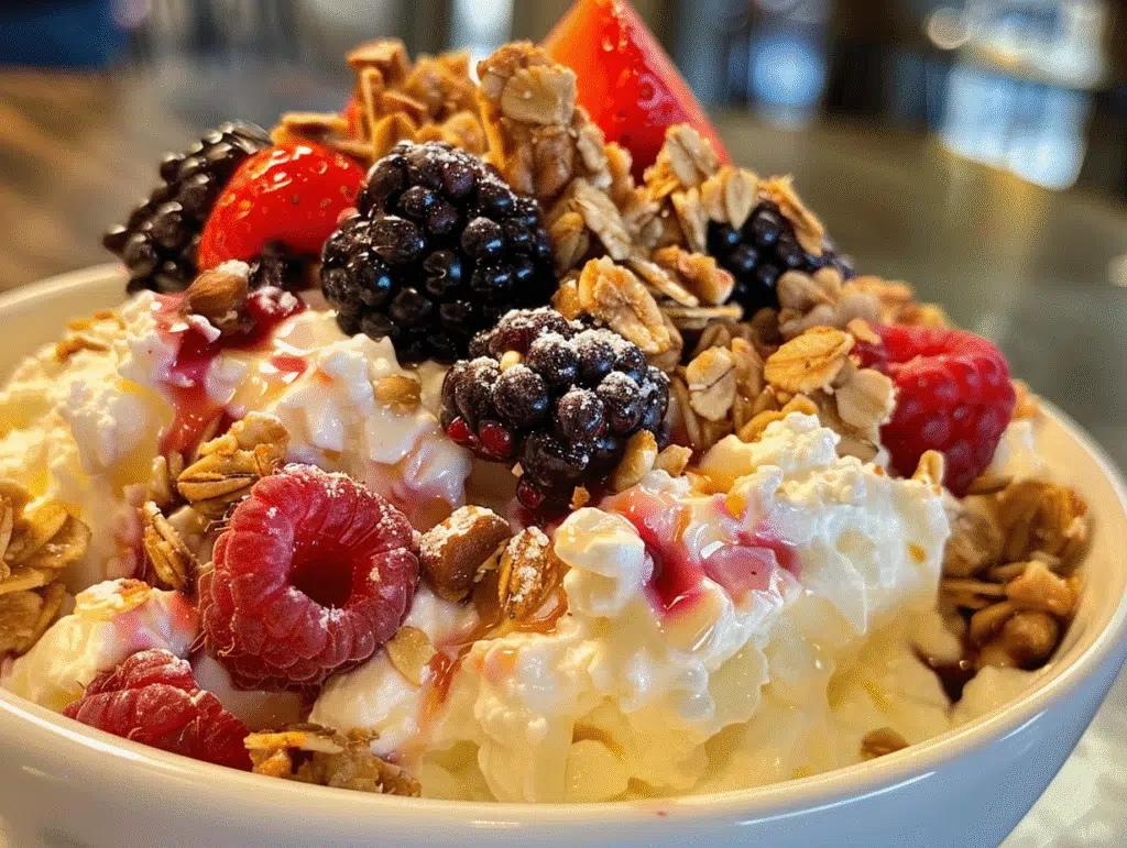 Cottage Cheese-Berry Bowl: The Perfect Sugar-Detox Breakfast