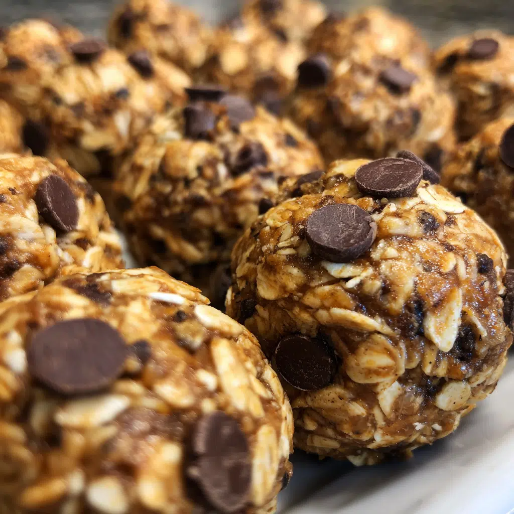 Nutty Chocolate Oat Energy Bites