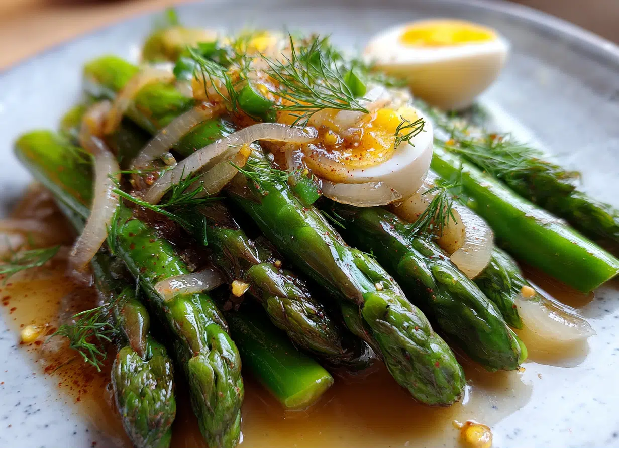 Deviled Asparagus with a Twist