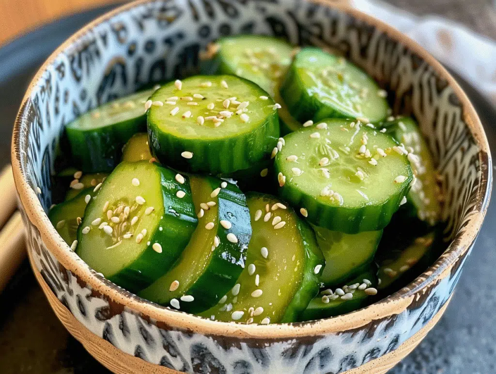Sunomono The Japanese Cucumber Salad