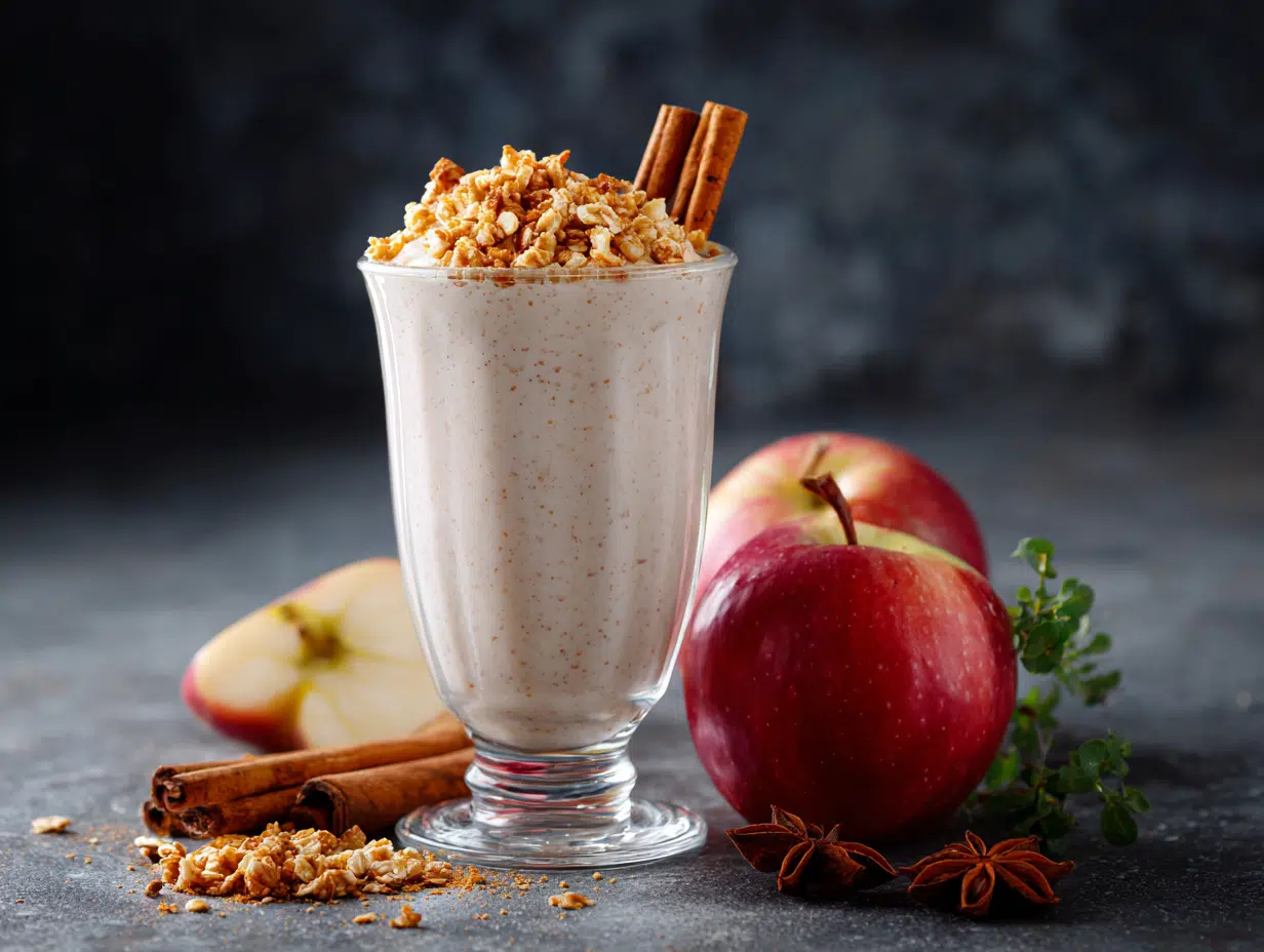 Autumn-Spiced Apple Pie Smoothie