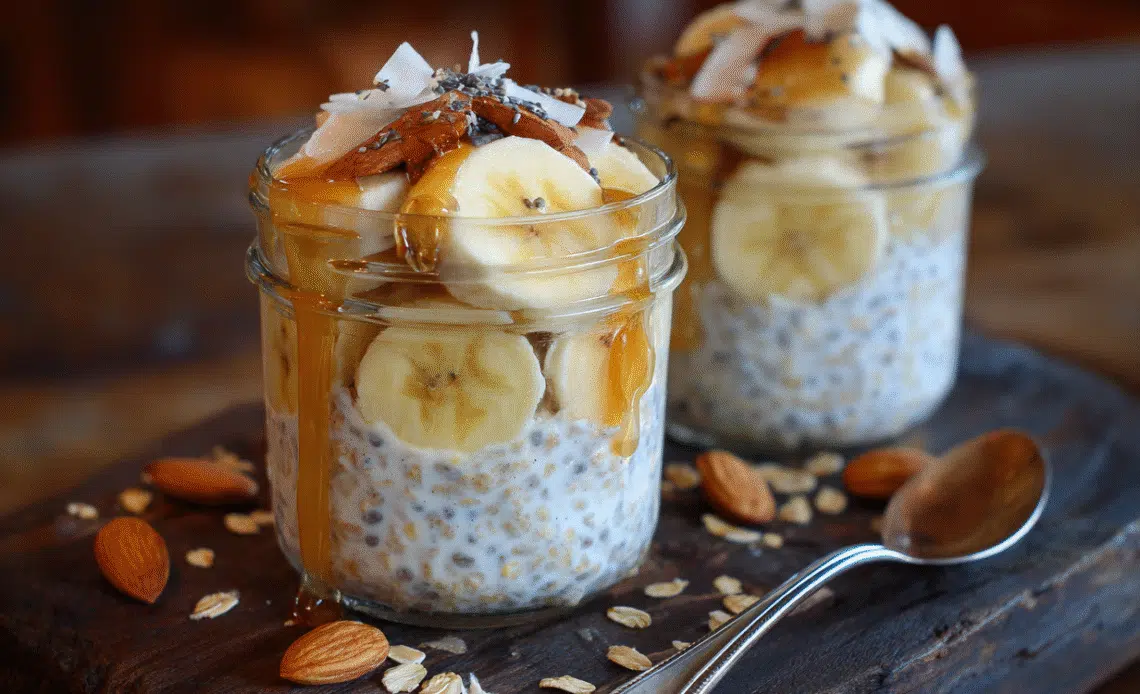 Dive into Delicious Banana Overnight Oats