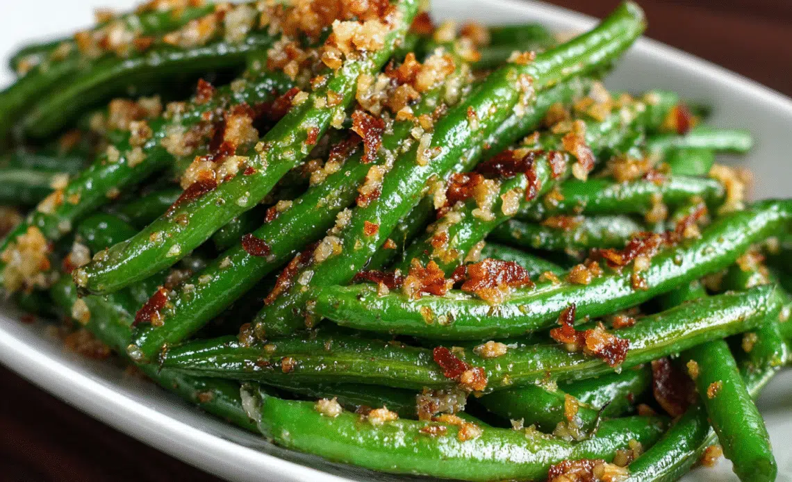 Garlic-Parmesan Green Beans: A Flavorful, Healthy Side Dish