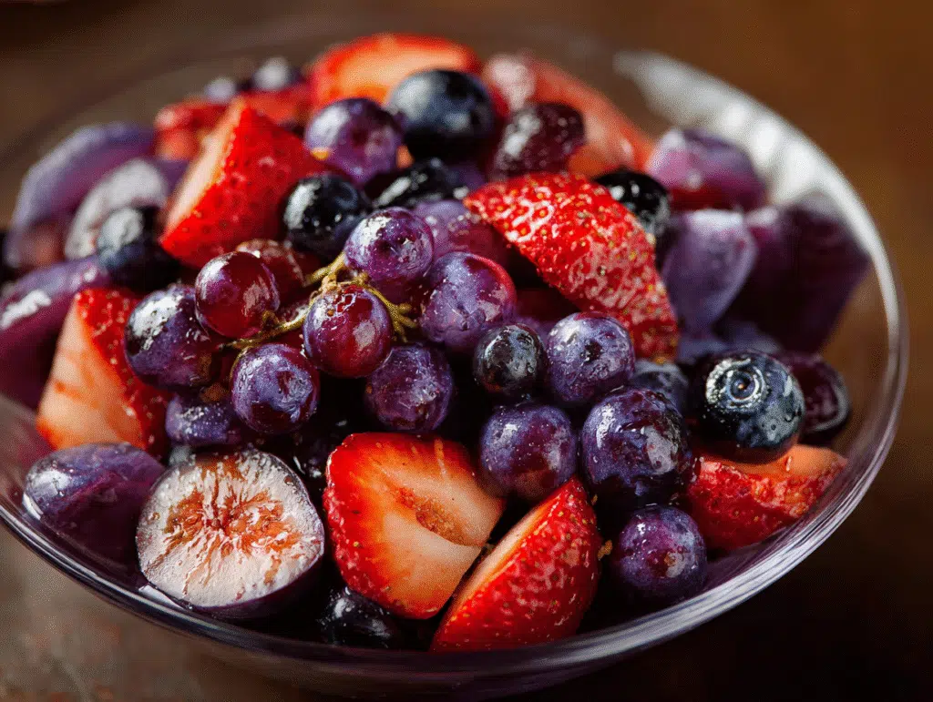 Purple Fruit Salad