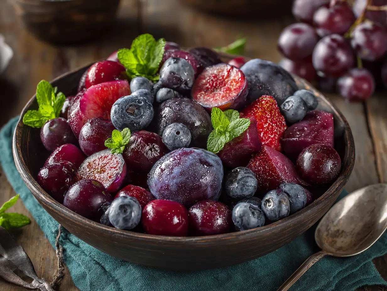 Purple Fruit Salad
