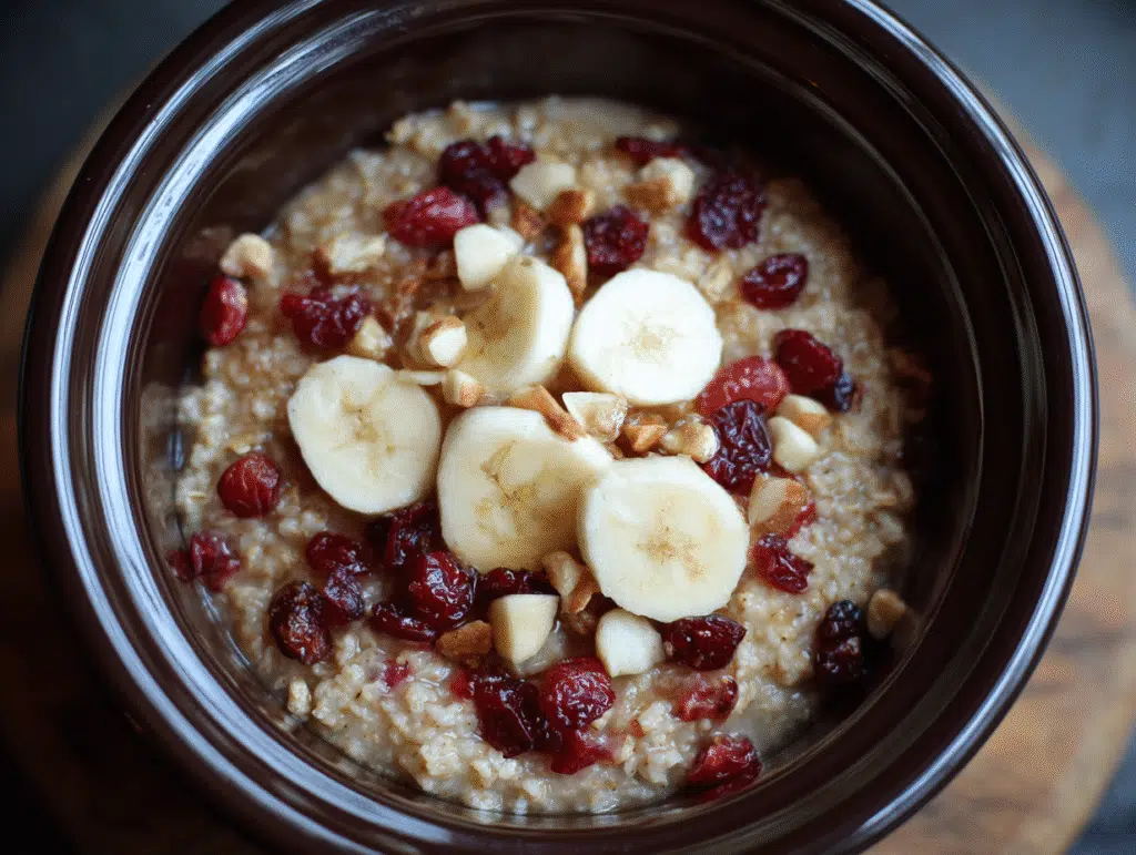 Slow-Cooker Oatmeal: Your Overnight
