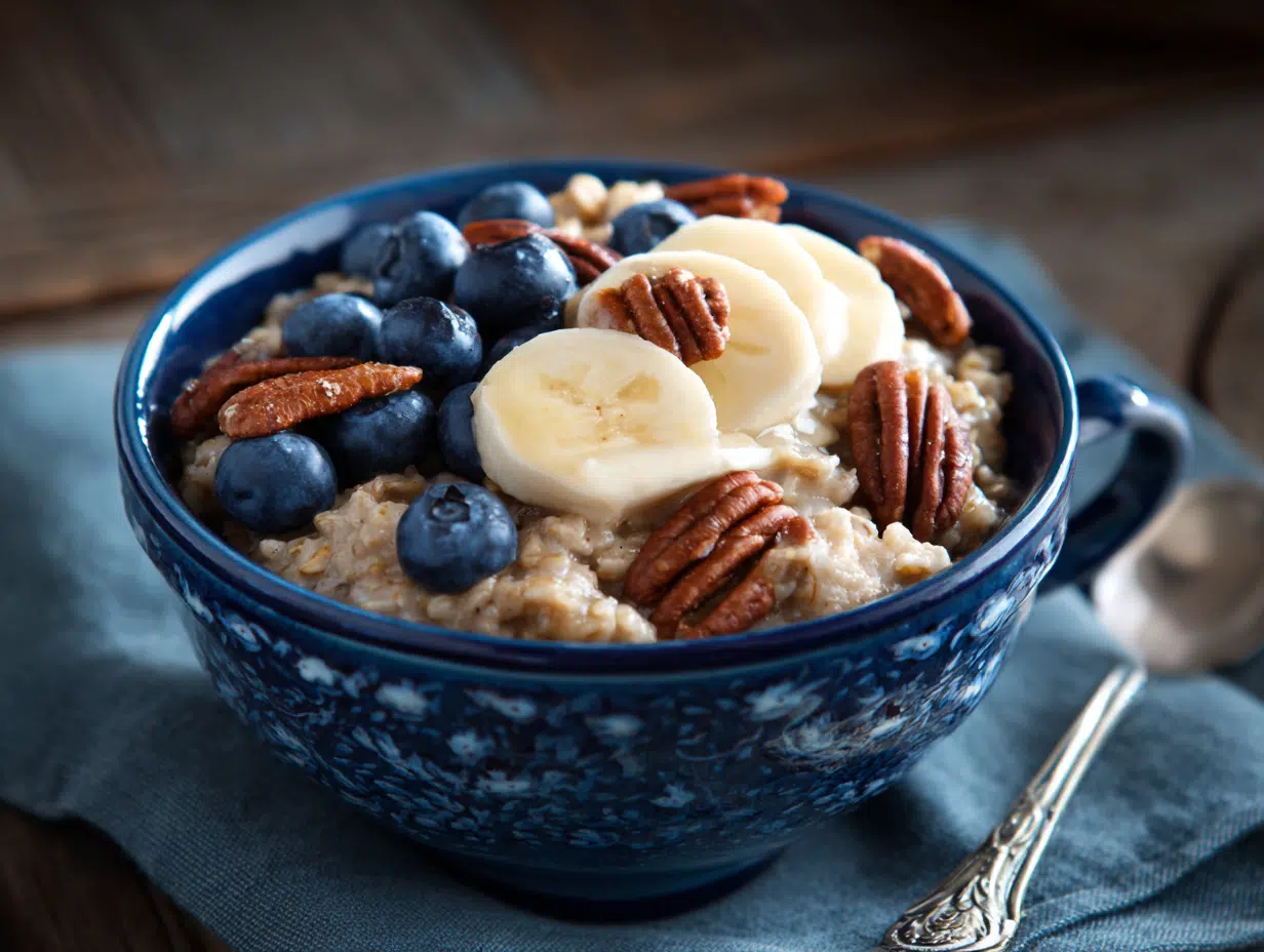 Slow-Cooker Cranberry Apricot Steel-Cut Oatmeal