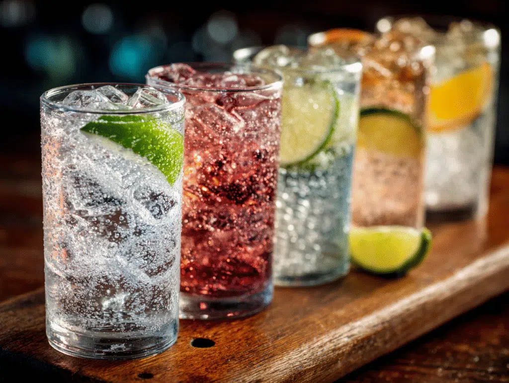Sparkling Water, Seltzer, Soda Water, Club Soda vs Tonic Water and Mineral Water : The Ultimate Guide to Their Differences