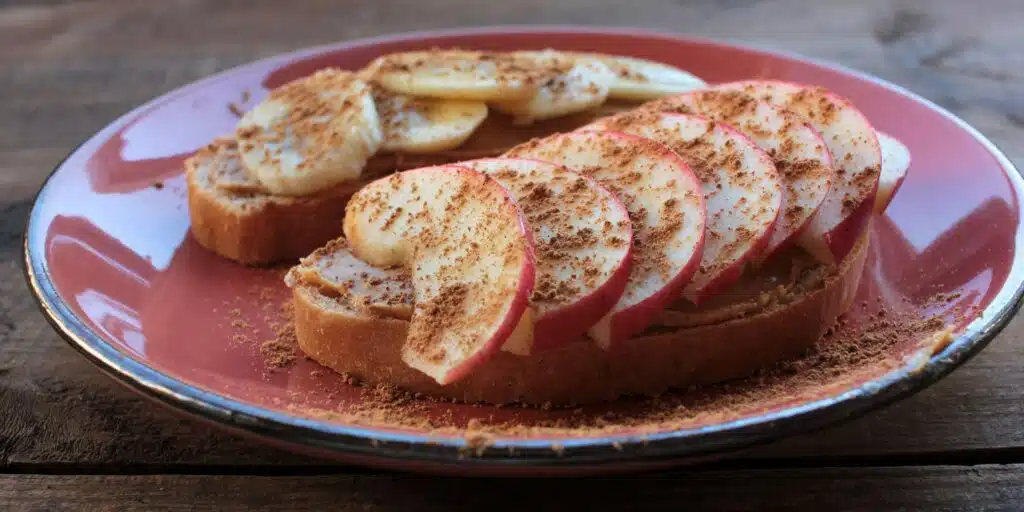 Apple Slices with Almond Butter