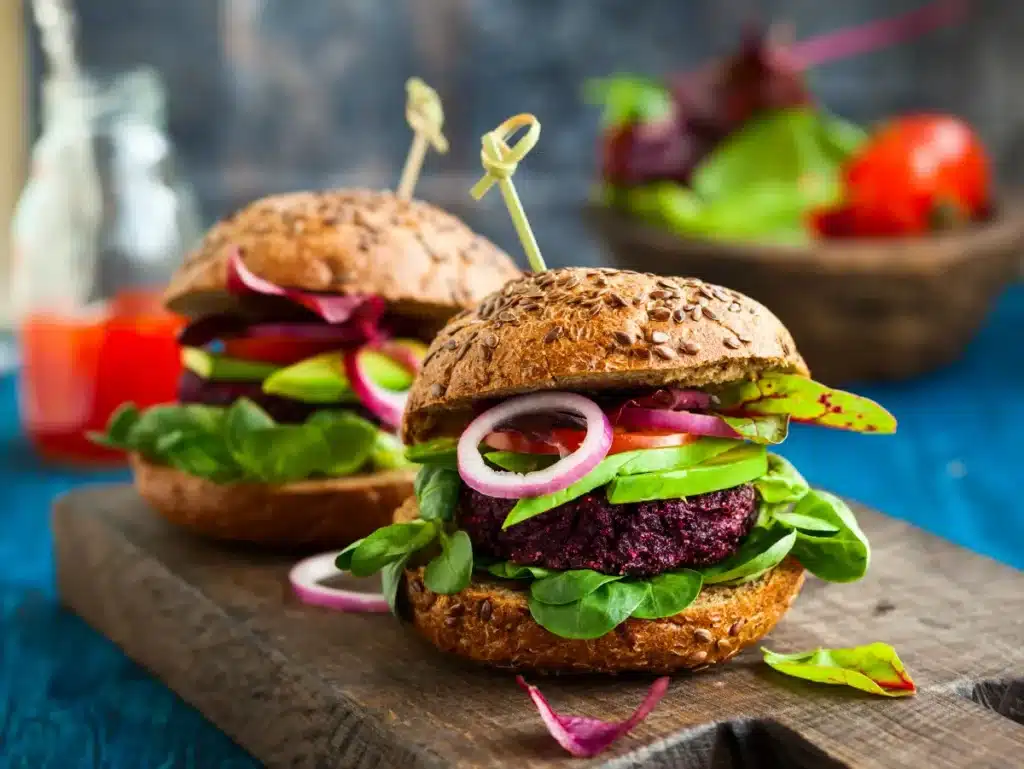 Vegan Black Bean Burgers