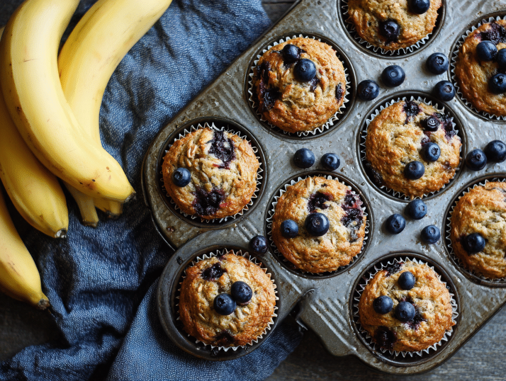 Banana-Blueberry Protein Muffins: Your New Breakfast Powerhouse