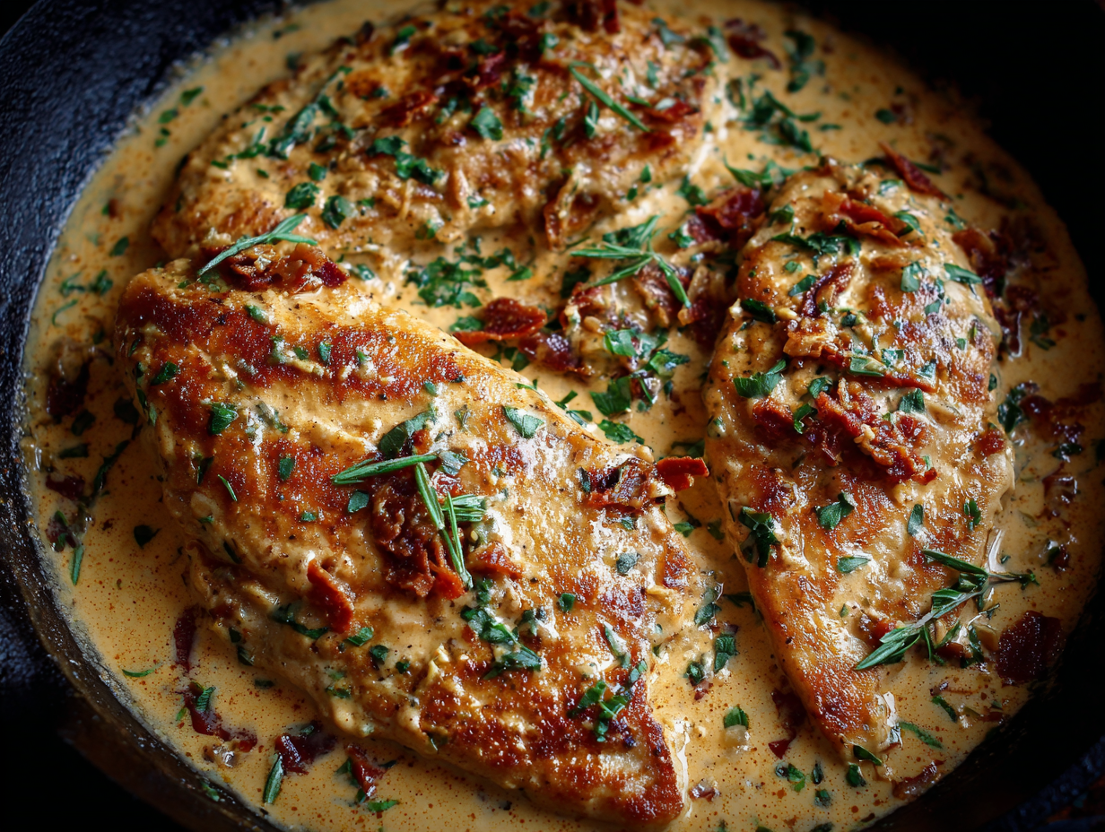 Chicken Cutlets with Sun-Dried Tomato Cream Sauce (Marry Me Chicken)