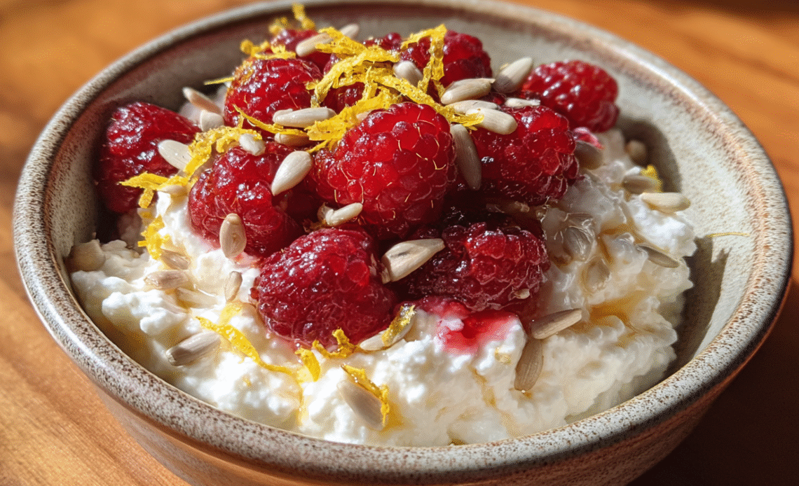 Cottage Cheese with Raspberry Honey: A Healthy Delight for Any Occasion