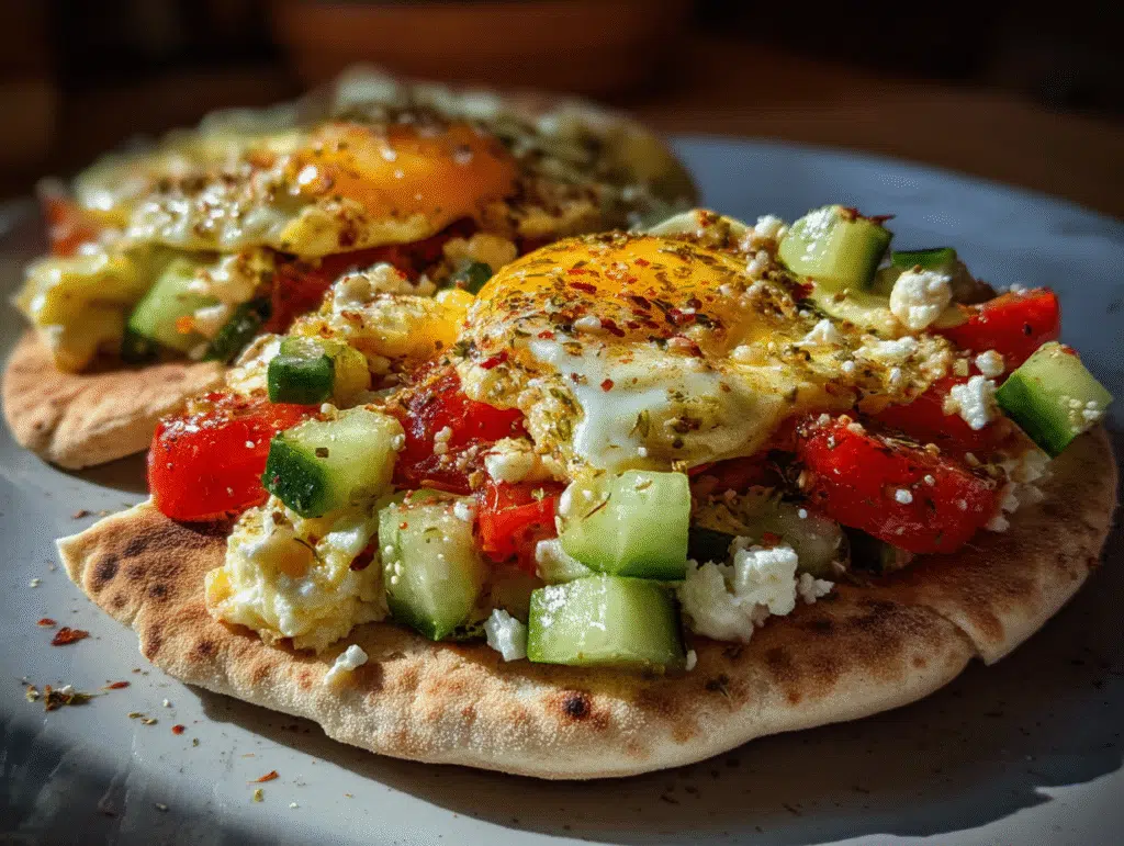 Egg Tomato And Feta Breakfast Pita: The Ultimate Morning Reimagined
