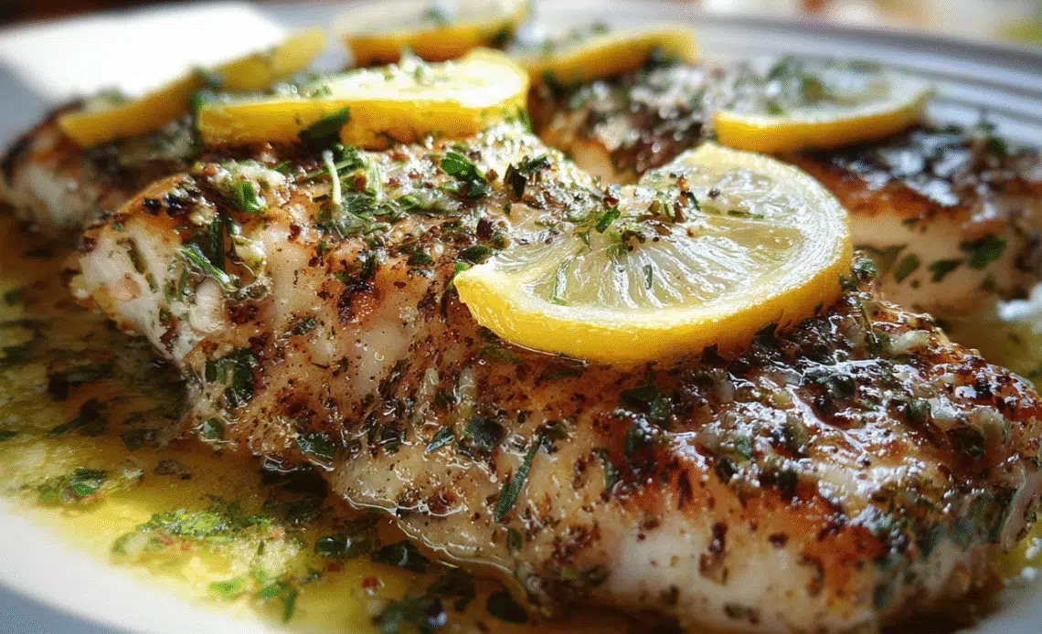 Sautéed Striped Bass with Lemon and Herb Sauce Is the Perfect Summer Dinner