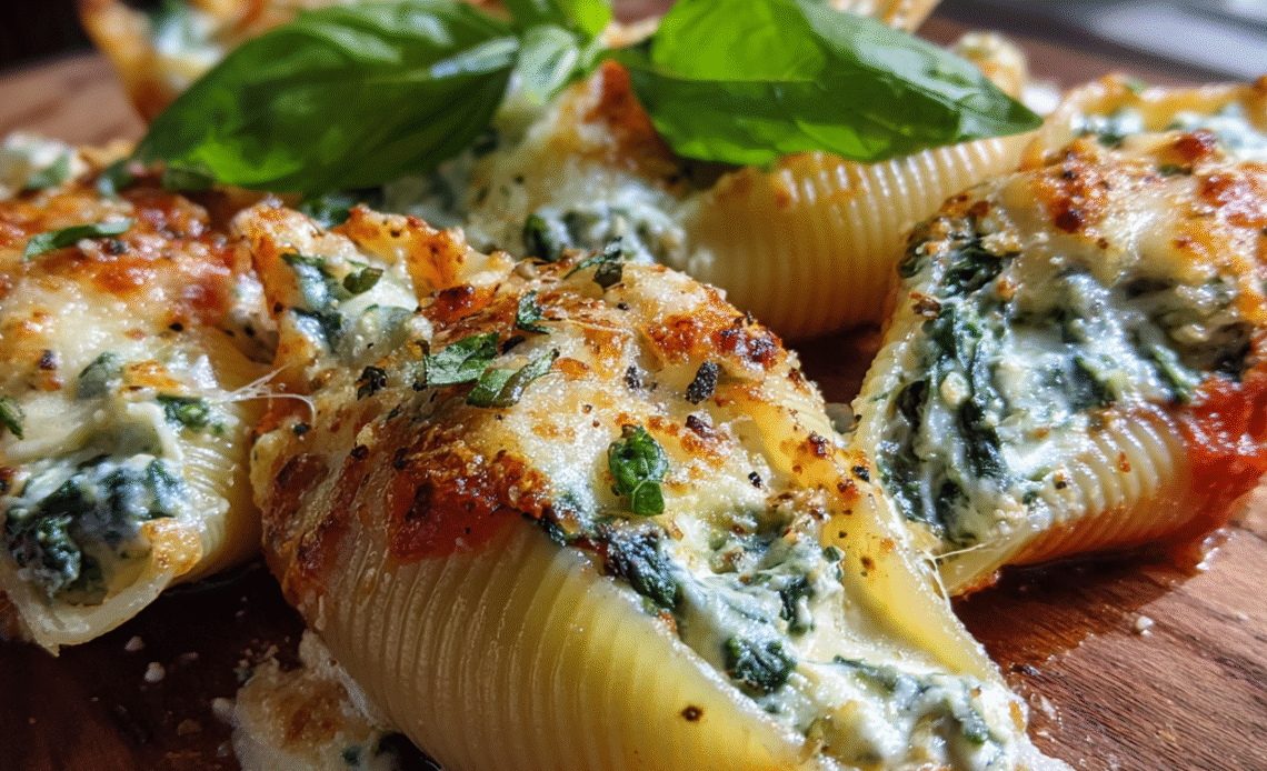 Spinach and Ricotta Stuffed Shells Recipe: Comfort Food with a Healthy Twist